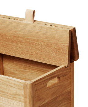 Form & Refine A Line Laundry Box Oiled Oak